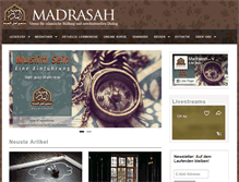 Tablet Screenshot of madrasah.de